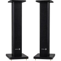 Dayton Audio 28" Universal Wood Speaker Stand Pair, Black